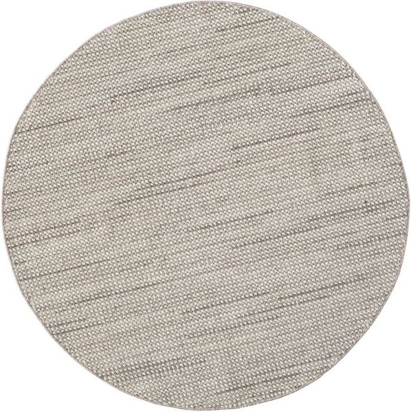 Home affaire Teppich Vals, rund, Höhe: 7 mm, Uni Farben, meliert, Sisal-Optik