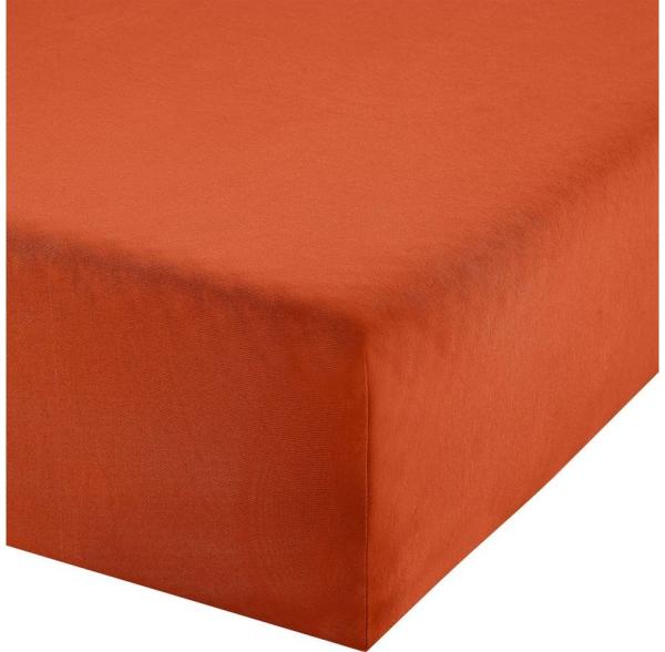 Erwin Müller Spannbettlaken Boxspringbett-Spannbettlaken "Freising", Jersey, Gummizug: Rundumgummi, (1 Stück), Elasthan-Jersey-Stretch Uni