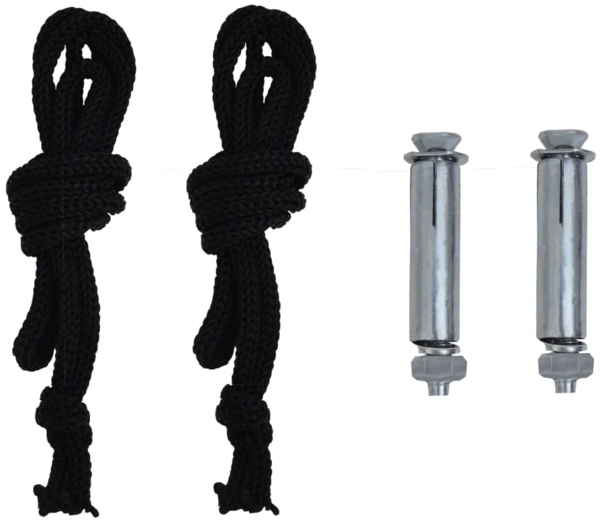 vidaXL Balkon-Seitenmarkise 165x250 cm Rot 48433 Bild 8