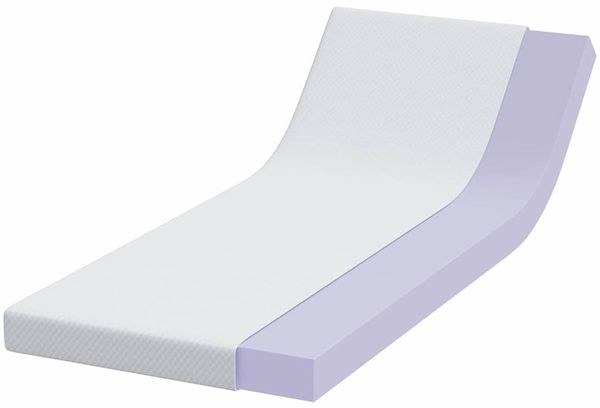 vidaXL Matratzenauflage, Jacquard Stoff weiß, Höhe 10 cm, 80x200 cm Bild 3