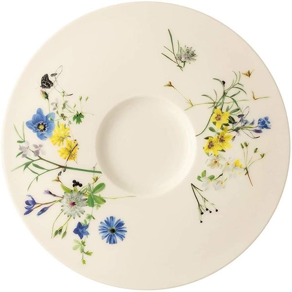 Suppen-Untertasse Brillance Fleurs des Alpes Rosenthal Suppentasse - Mikrowelle geeignet, Spülmaschinengeeignet