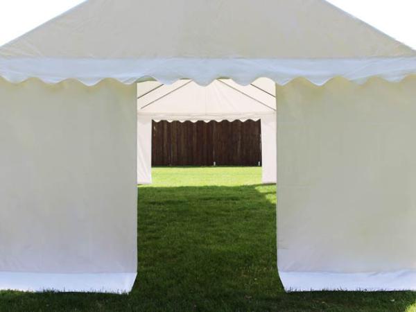 Party-Zelt Festzelt 3x4 m Garten-Pavillon -Zelt PVC Plane 700 N in dunkelgrün Wasserdicht Bild 8