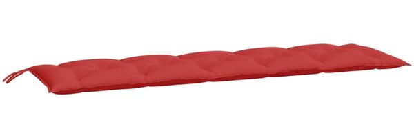 vidaXL Gartenbank-Auflagen 2 Stk. Rot 180x50x7 cm Oxford-Gewebe 361722 Bild 3