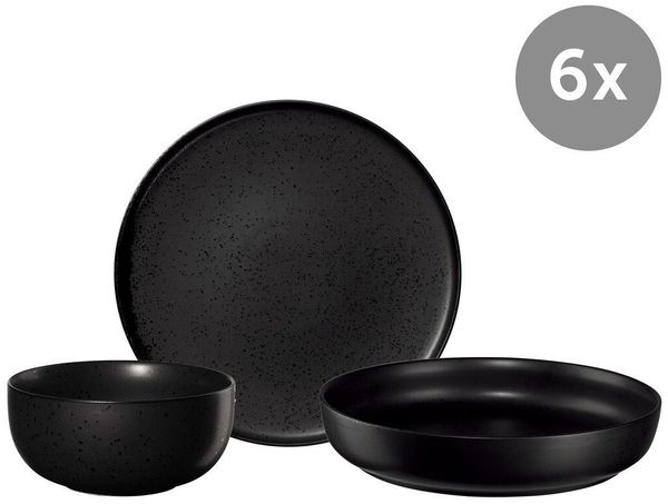 ASA SELECTION Geschirr-Set Frühstücksset ASA 18-tlg, Porzellan