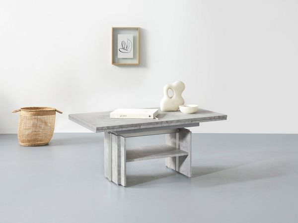 Hela 'Jerome' Couchtisch', Beton, 53 x 68 x 110 cm