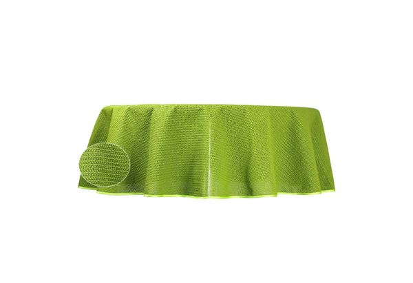 Haus und Deko Tischdecke Tischdecke Gartentischdecke oval PVC Weichschaum rutschfest Outdoor (1-tlg)