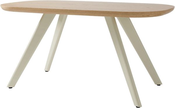 SCHÖNER WOHNEN-Kollektion Esstisch LARVIK (1-St), in 160 cm oder 200 cm mit abgerundeter Kante