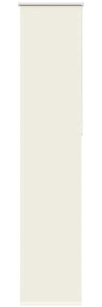 vidaXL Verdunkelungsrollo Cremeweiß 40x210cm Stoffbreite 35,7 cm 4011688