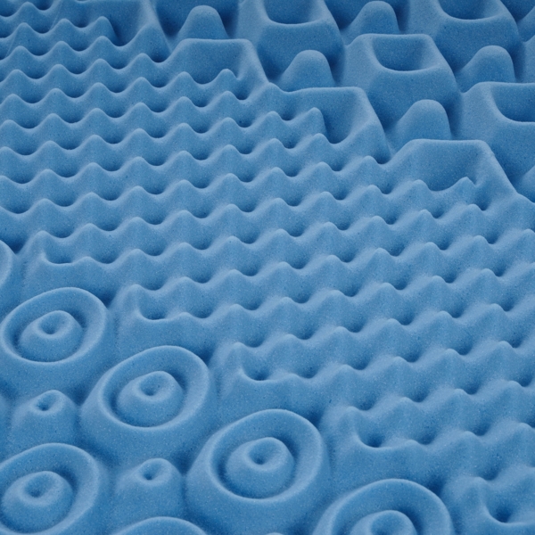 RELAXX Gel Matratze 160x200 cm mit 3D Memory Foam - 7 Zonen; 25cm Höhe; H2/H3 - Wendbare Kaltschaummatratze mit optimaler Druckentlastung Bild 8