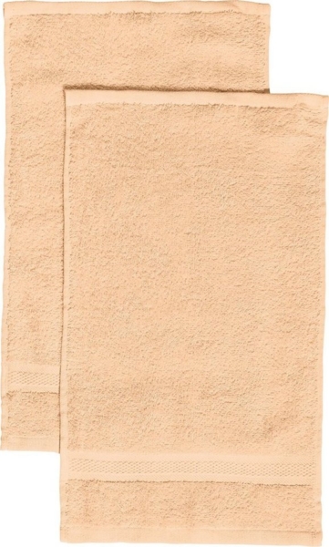 REDBEST Gästehandtuch Gästetuch "Chicago" 2er-Pack, Frottier (2-St), Walk-Frottier Uni