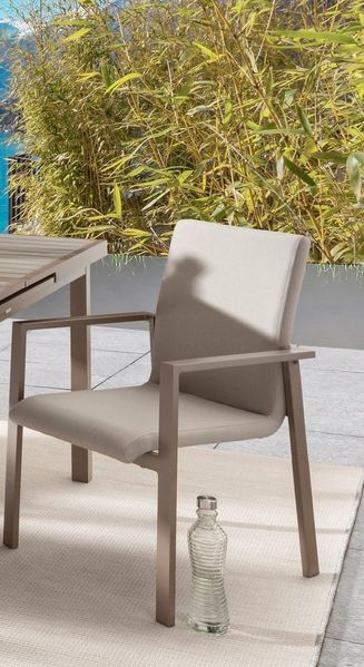 Destiny Garten-Essgruppe TORINO IMOLA, (5-tlg, 4x Sessel, 1x Tisch, inkl. Auflagen), Aluminium, Olefin