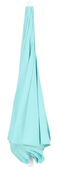 Sonnenschirm Ravenna aus Polyacryl, modern mit Knickelement, Aqua Blau, Outdoor geeignet