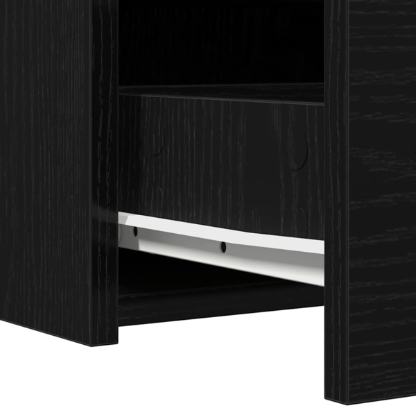 vidaXL Schminktisch mit Speicher Schwarz 60 x 40 x 70 cm Holzwerkstoff 865191 Bild 10