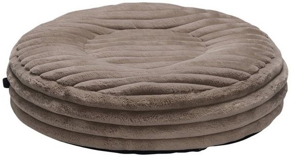 Designed By Lotte Tierkissen Hundekissen Reza rund beige