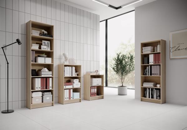 Regal >Lissy< in Sonoma-Eiche - 60x202x28cm (BxHxT) Bild 5