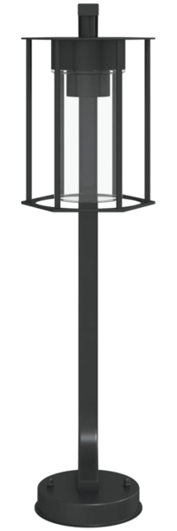 vidaXL Wegeleuchte Schwarz 60 cm Edelstahl 4006345 Bild 3