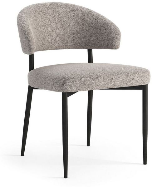 designimpex Esszimmerstuhl 2er Set Design Iris Stuhl Stühle Samt