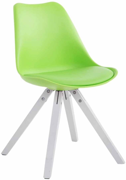 Besucherstuhl Toulouse Kunstleder Square weiß [306955]