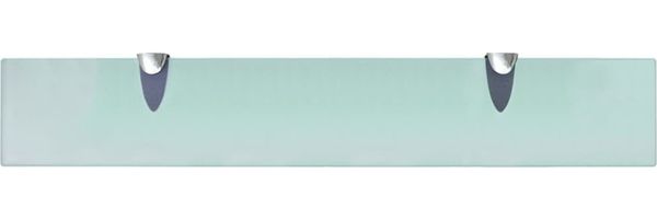 vidaXL Schwebendes Regal, Glas transparent, 0,8 x 10 x 60 cm Bild 3