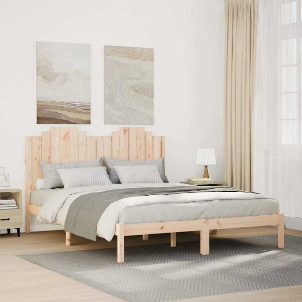 vidaXL Massivholzbett Extra Lang ohne Matratze 160x220 cm 3309231