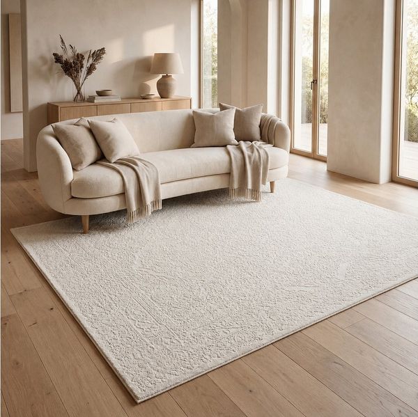 Vimoda Orientteppich Costalight, Klassischer und moderner Teppich, Rechteckig, Höhe: 8 mm, Orient Design, Hoch-Tief Effekt 3D, Vintage, Wohnzimmer, Schlafzimmer