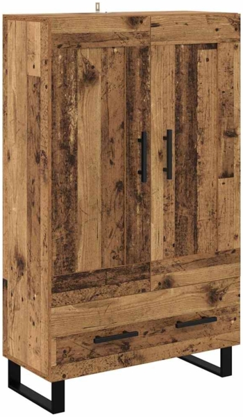 vidaXL Highboard Altholz 69,5 x 31 x 115 cm Holzwerkstoff 882586