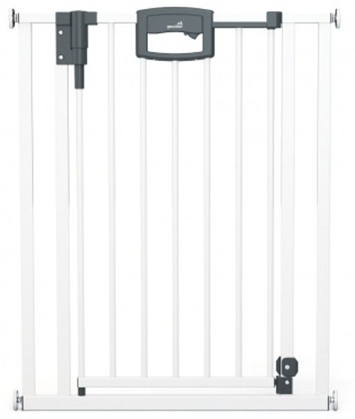 Geuther Tür- und Treppenschutzgitter, für Türbreiten 68 - 76 cm, Klemmbefestigung, Weiß