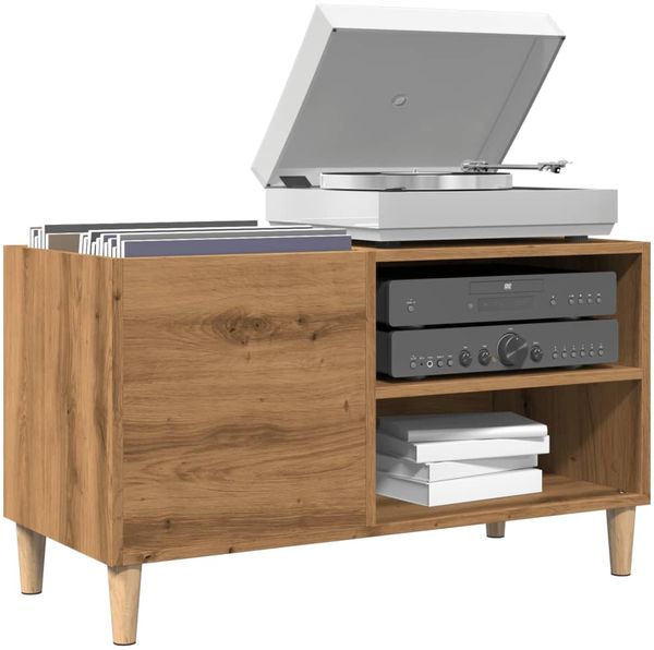vidaXL Plattenschrank Artisan-Eiche 84,5x38x48 cm Holzwerkstoff 857164