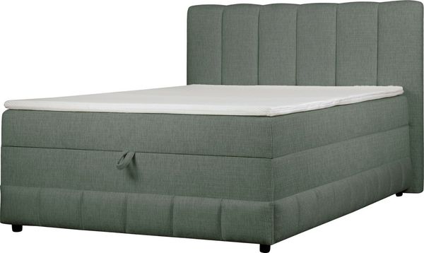 OTTO home Boxbett Likely inkl. Bettkasten, Liegefläche 180x200 cm, in Boxspring-Optik, inkl. Topper & Aufbauvideo, erhältlich in verschiedenen Farben