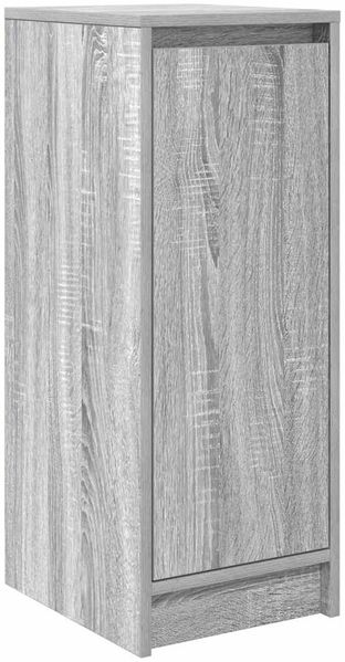 Schuhschrank, Schuhkipper für Flur, skandinavisch Grau Sonoma 29,5x34x76 cm Holzwerkstoff