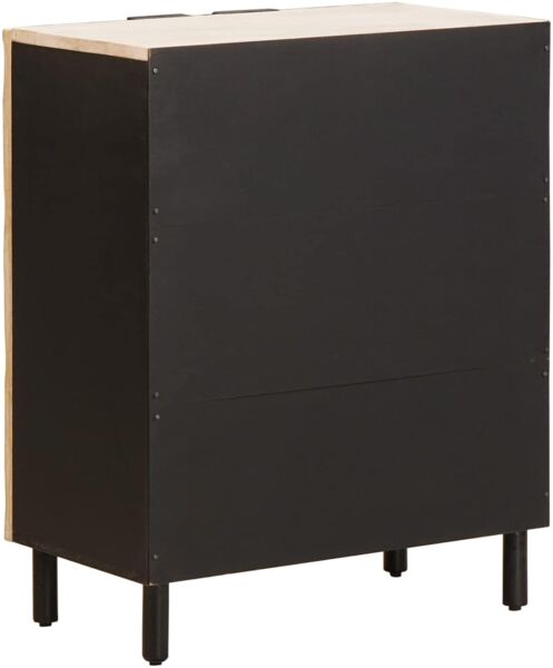vidaXL Sideboard Weiße gewaschene Oberfläche 60 x 33 x 75 cm 4017866 Bild 5
