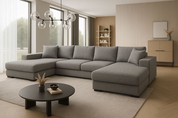 A&J MöbelLand GmbH Ecksofa VIENA, FABIO, VALTOR, MODENA mit Schlaffunktion, Bonellfederkern, Viele Varianten zur Auswahl – wählen Sie Farbe!, TOP ANGEBOT!