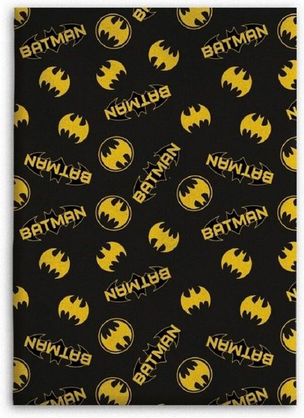 Wohndecke Set 110x150 cm – Flauschige Decke, Batman