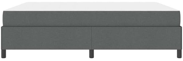 vidaXL Boxspringbett Dunkelgrau 180 x 200 cm Stoff 3398879 Bild 8