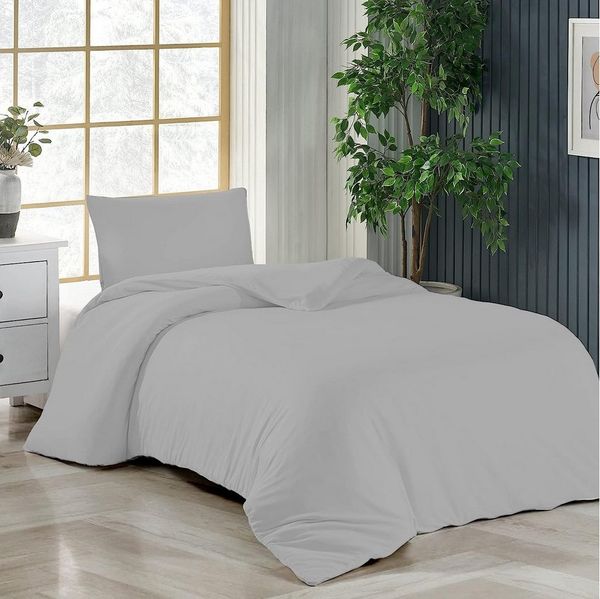 livessa Bettwäsche Weiche Jersey Bettwäsche aus 100% Baumwolle mit Reißverschluss, Jersey, 100% Baumwolle: hochwertiger Single-Jersey l Bettbezug + Kissenbezug