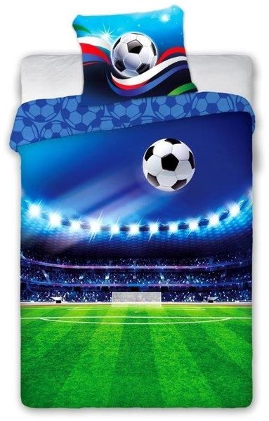 Fußballstadion Bettwäsche 140x200 cm - 100 Prozent Baumwolle