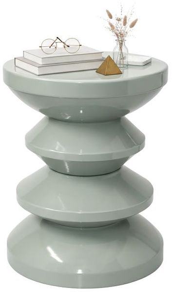 Relaxdays Beistelltisch Zick-Zack-Design