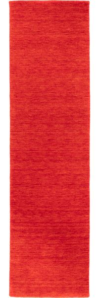 Gabbeh Teppich - Softy - Uni 200 x 80 cm - rost - läufer