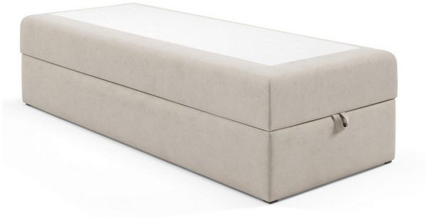 Best for Home Boxspringbett Single-Box Bett mit Bonell H3 Matratze & Stauraum (Boxbett, Rahmenbett, Gästebett, Jugendbett, Kinderbett, 70x200 80x200 90x200 100x200 cm), mit oder o. Topper, verschiedene Liefermöglichkeiten