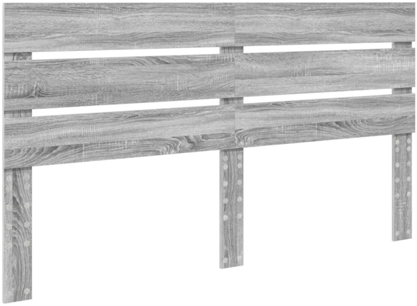 vidaXL Aufbewahrungsbett Graues Sonoma 160x200 cm Holzwerkstoff 3411887 Bild 6