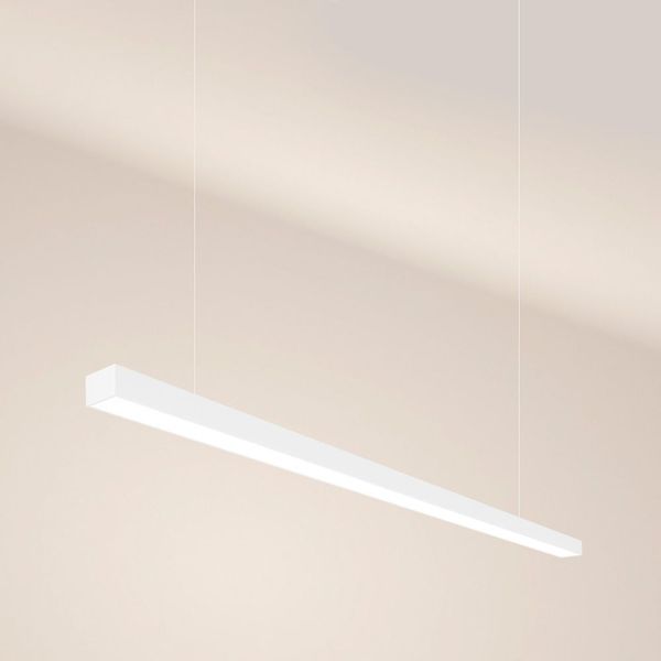 s.luce Oris LED-Linienleuchte Büro-Pendellampe XL nach Maß 4000K Weiß 200cm
