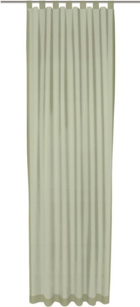 andas Vorhang Elby 1, Schlaufen (1 St), halbtransparent, Jacquard, transparent, basic, monochrom, bis 295 cm Länge Bild 4