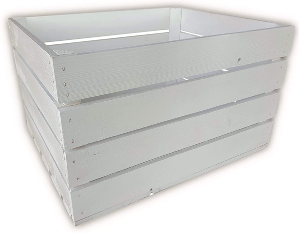 sunnypillow Holzkiste Holzkisten in vielen Farben zur Auswahl, Einzelkiste 50x40x30cm