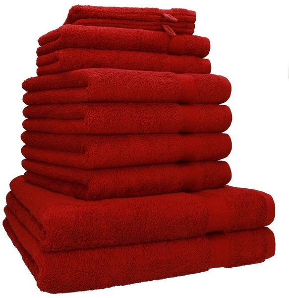 Betz Handtuch Set 10-tlg. Handtuch-Set PREMIUM, 100% Baumwolle (10-St), 100% Baumwolle