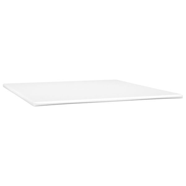 vidaXL Polsterbett mit Matratze Hellgrau 180x200 cm Stoff, Härtegrad: H2 [3144093] Bild 6