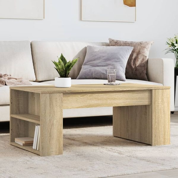 vidaXL Couchtisch Sonoma-Eiche 102x55x42 cm Holzwerkstoff 831855