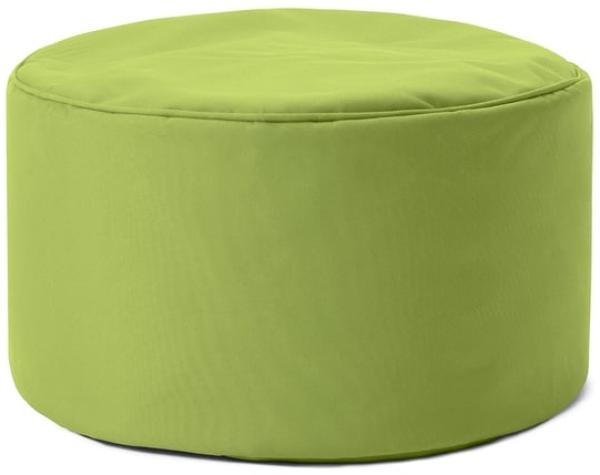 Lumaland Indoor Outdoor Sitzhocker 25x45 cm - Runder Sitzpouf, Sitzsack Zubehör, Rundhocker, Bean Bag Pouf - Wasserabweisend - Pflegeleicht - ideal für Kinder und Erwachsene - Grün