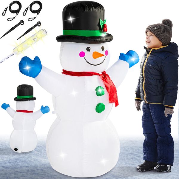 MONZANA® Schneemann aufblasbar XL
