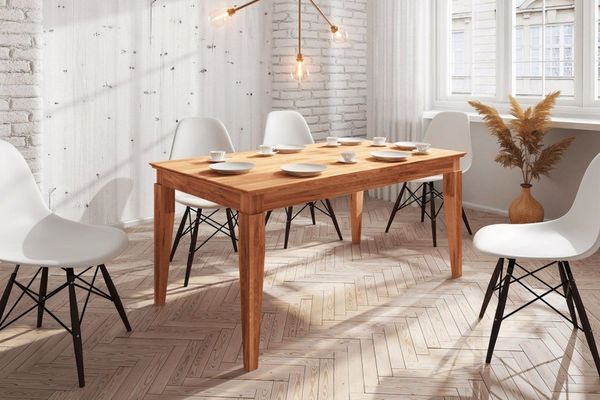 Esstisch Tisch LENNES Buche massiv 170x80 cm