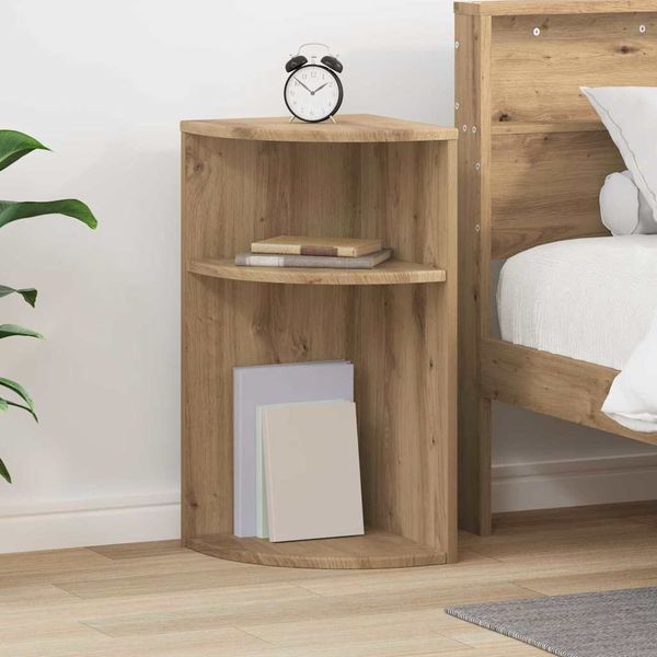 vidaXL Beistelltisch Artisan-Eiche 29,6 x 29,6 x 60 cm Holzwerkstoff 891129